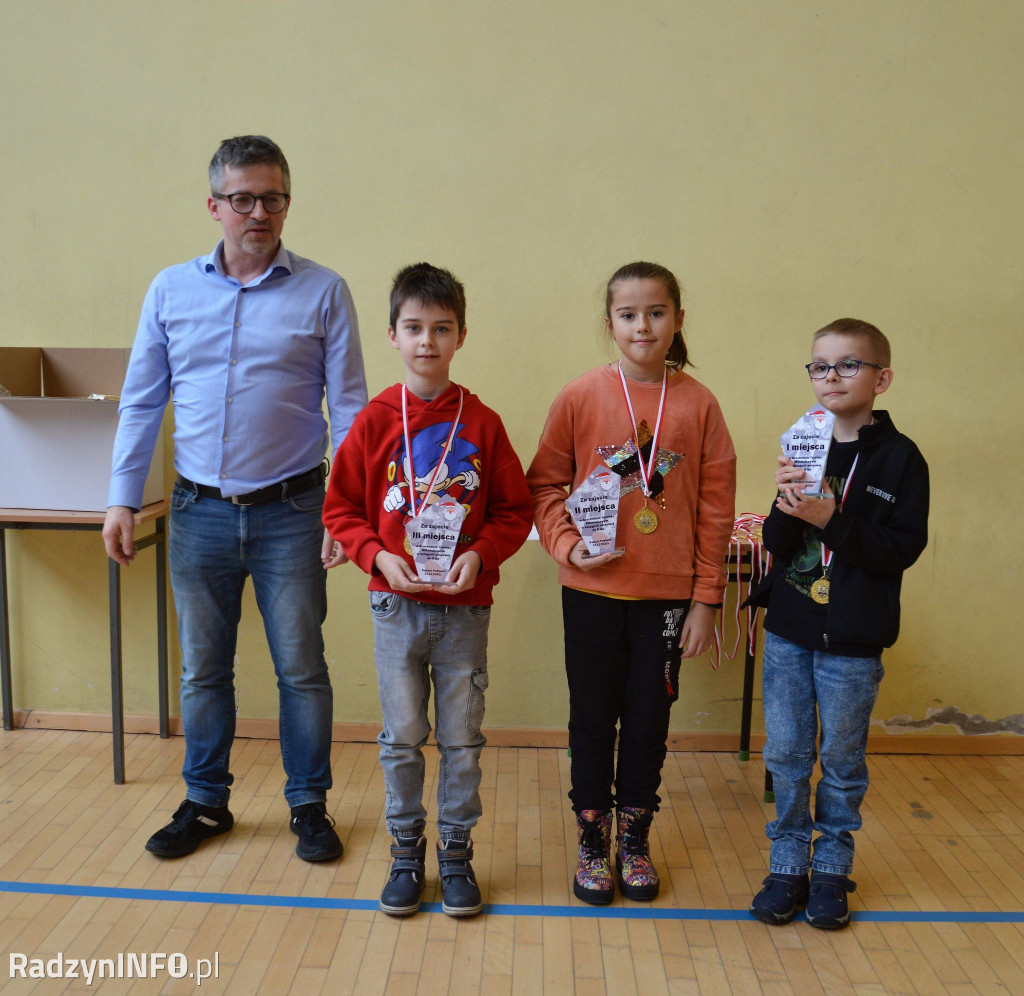 Mikołajkowy Turniej Szachowy w Radzyniu