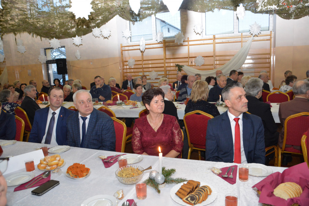 Gminna wigilia gminy Radzyń Podlaski w Żabikowie
