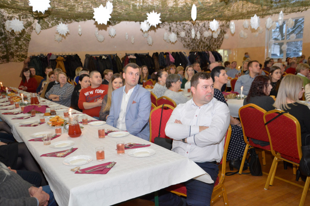 Gminna wigilia gminy Radzyń Podlaski w Żabikowie