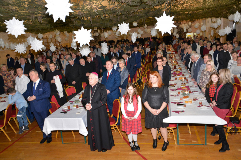 Gminna wigilia gminy Radzyń Podlaski w Żabikowie