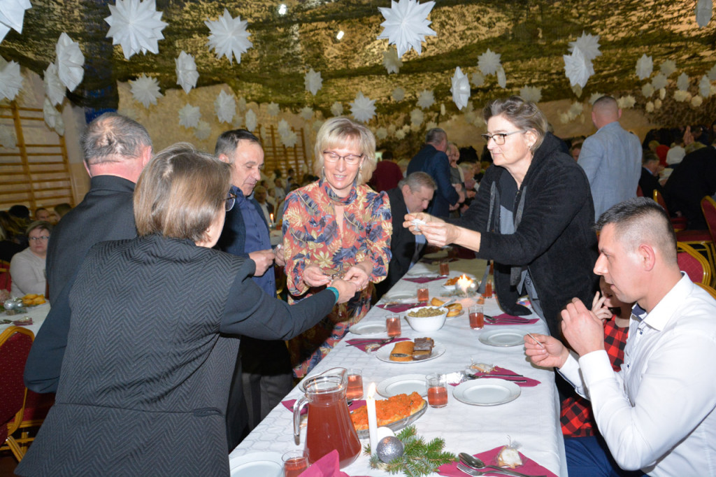 Gminna wigilia gminy Radzyń Podlaski w Żabikowie