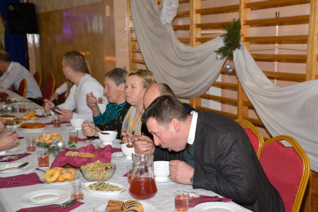 Gminna wigilia gminy Radzyń Podlaski w Żabikowie