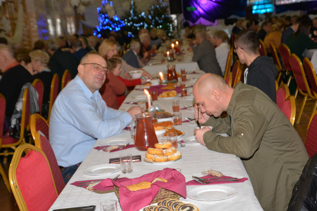 Gminna wigilia gminy Radzyń Podlaski w Żabikowie