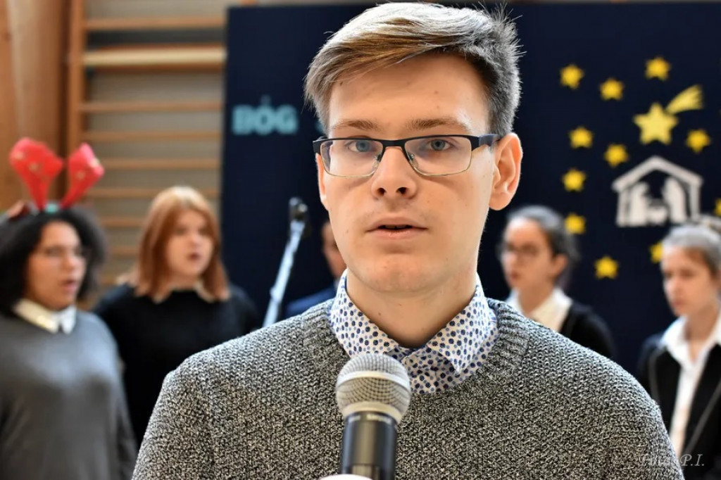 Spotkanie świąteczne w I LO w Radzyniu