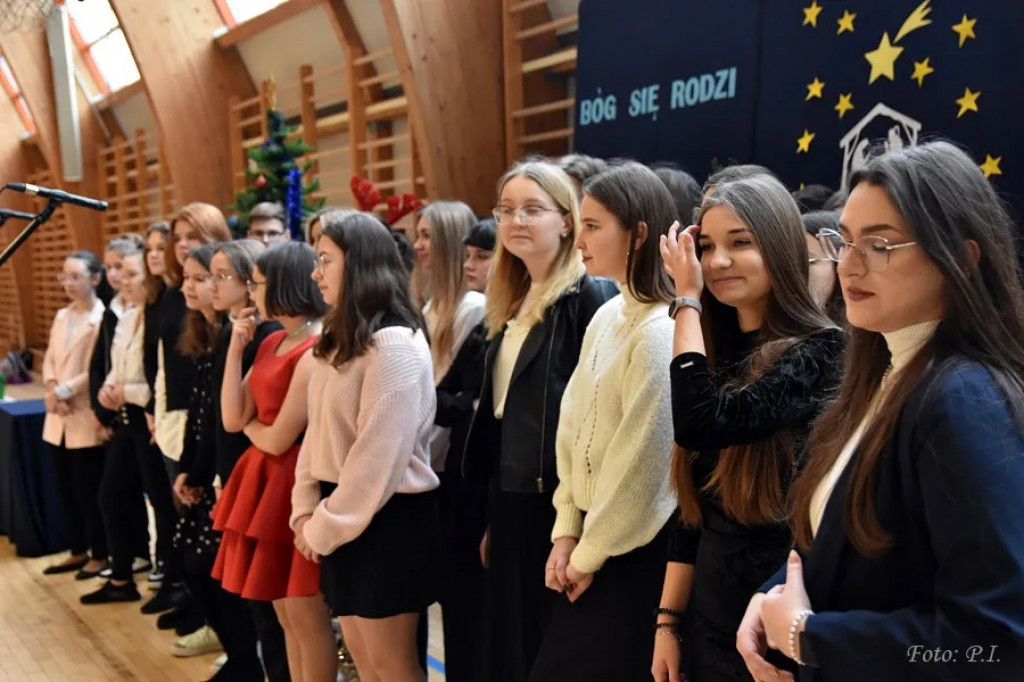 Spotkanie świąteczne w I LO w Radzyniu