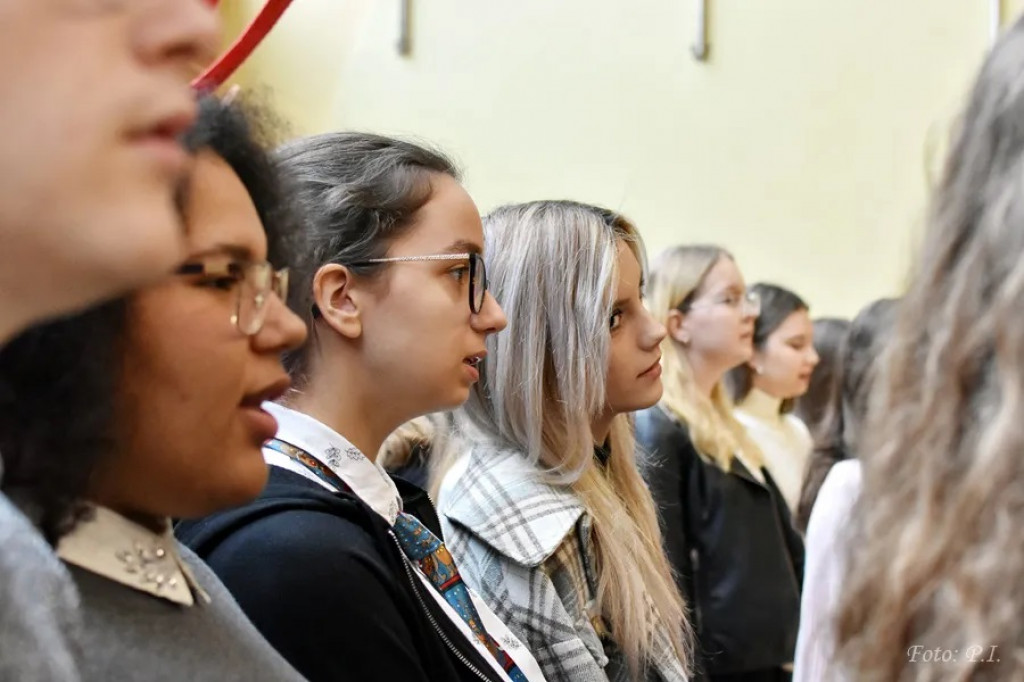 Spotkanie świąteczne w I LO w Radzyniu