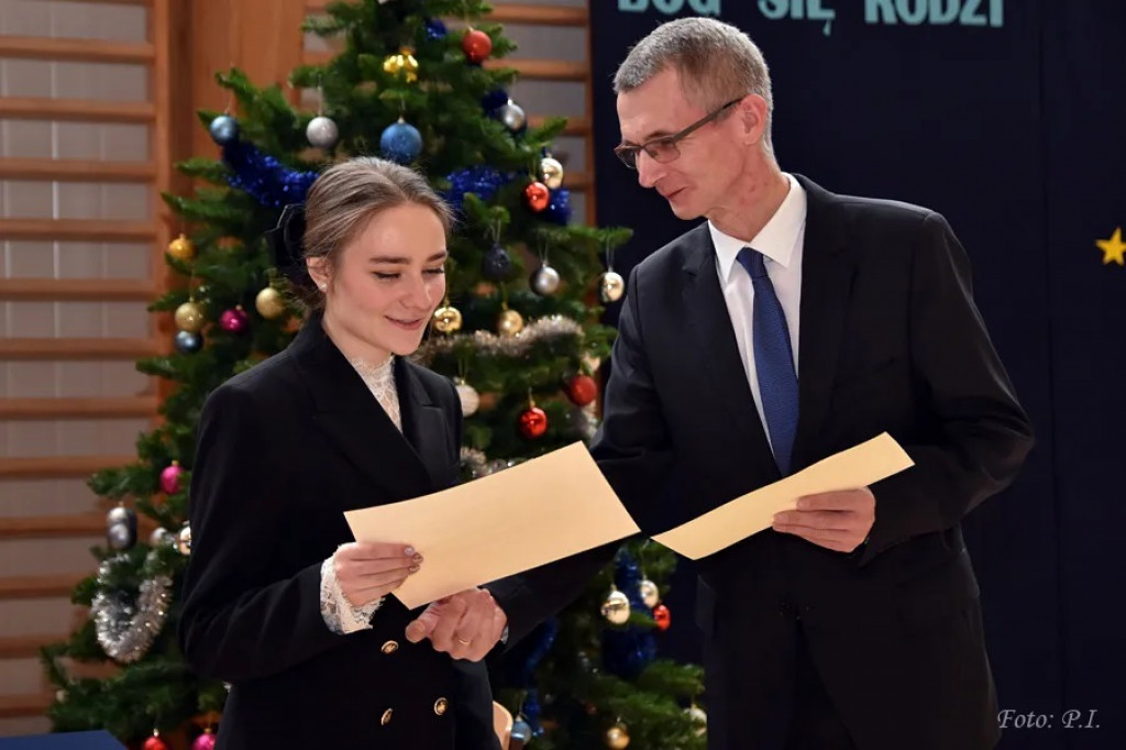 Spotkanie świąteczne w I LO w Radzyniu