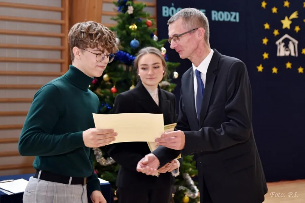 Spotkanie świąteczne w I LO w Radzyniu