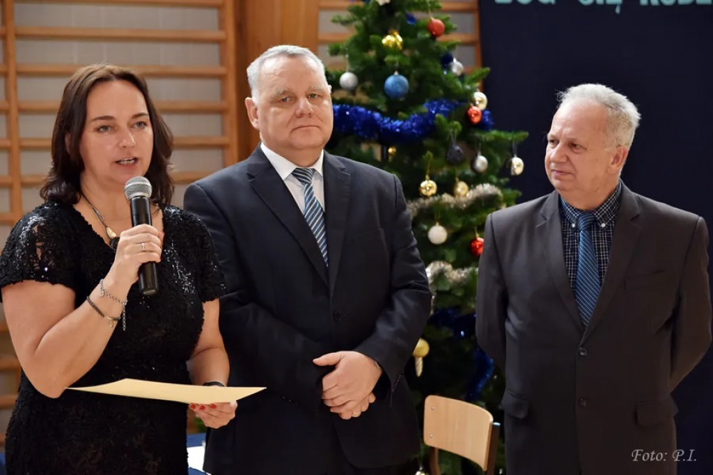 Spotkanie świąteczne w I LO w Radzyniu