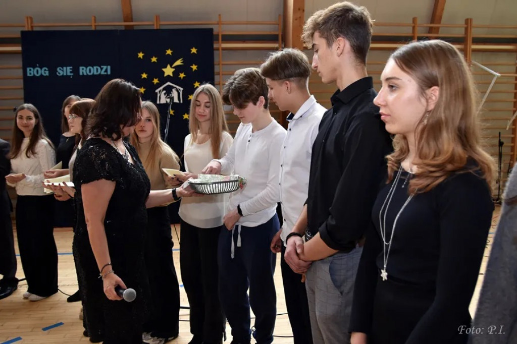 Spotkanie świąteczne w I LO w Radzyniu
