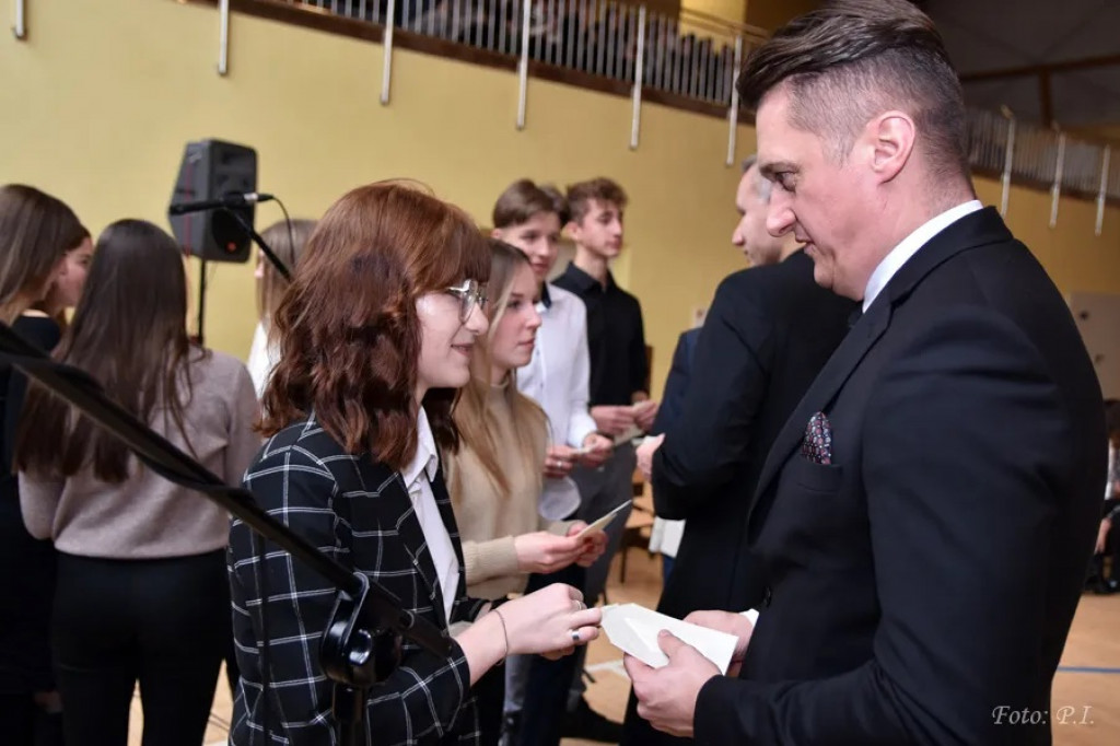Spotkanie świąteczne w I LO w Radzyniu
