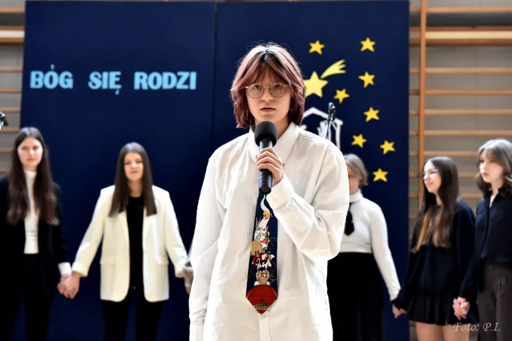Spotkanie świąteczne w I LO w Radzyniu