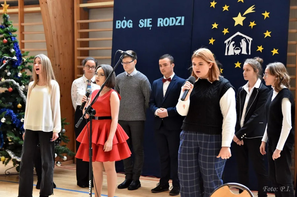 Spotkanie świąteczne w I LO w Radzyniu