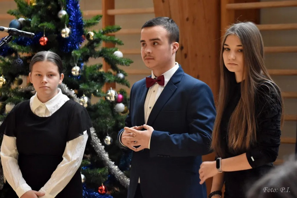 Spotkanie świąteczne w I LO w Radzyniu