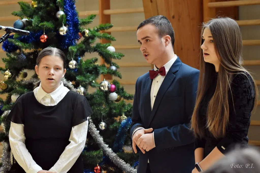 Spotkanie świąteczne w I LO w Radzyniu