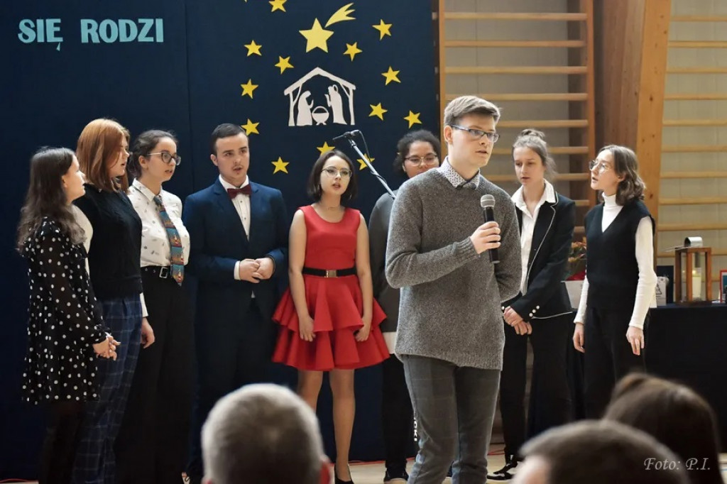 Spotkanie świąteczne w I LO w Radzyniu