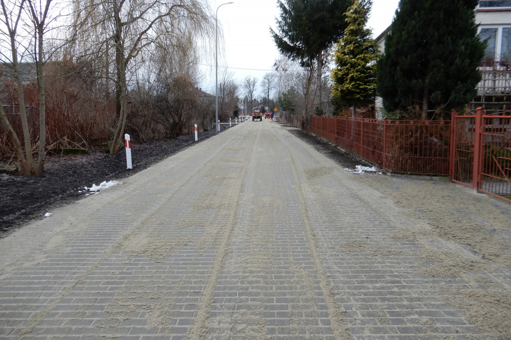Przebudowa ul. Strażackiej w Wohyniu zakończona