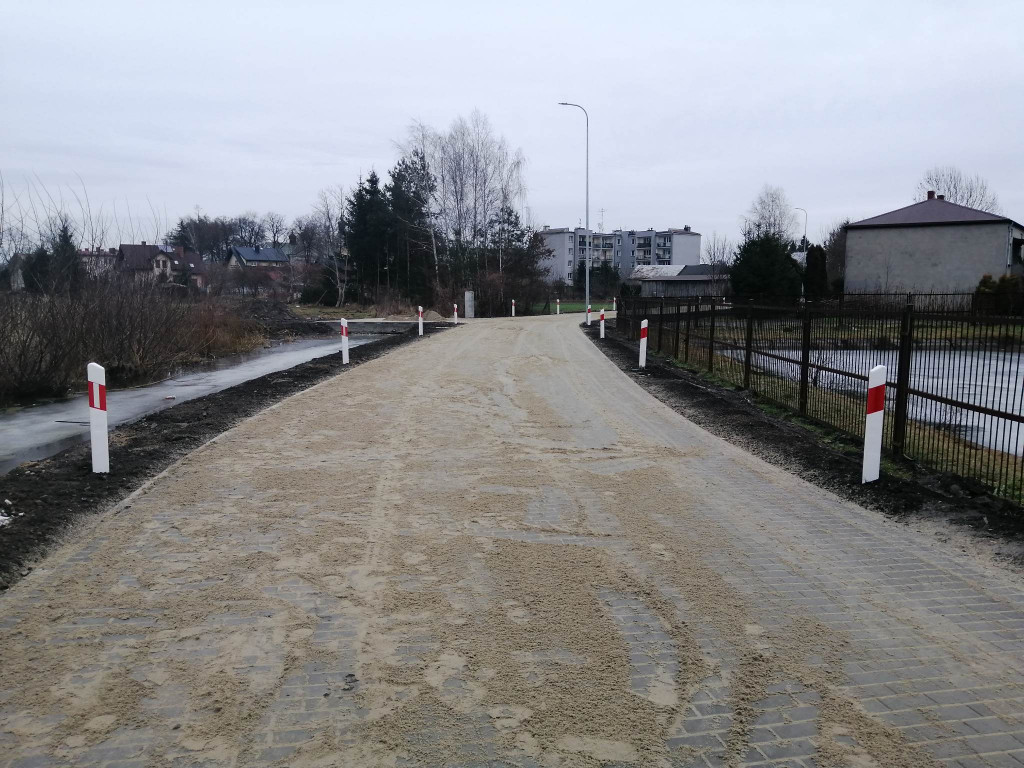 Przebudowa ul. Strażackiej w Wohyniu zakończona