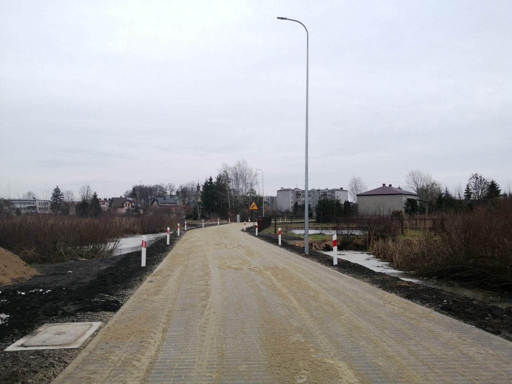 Przebudowa ul. Strażackiej w Wohyniu zakończona