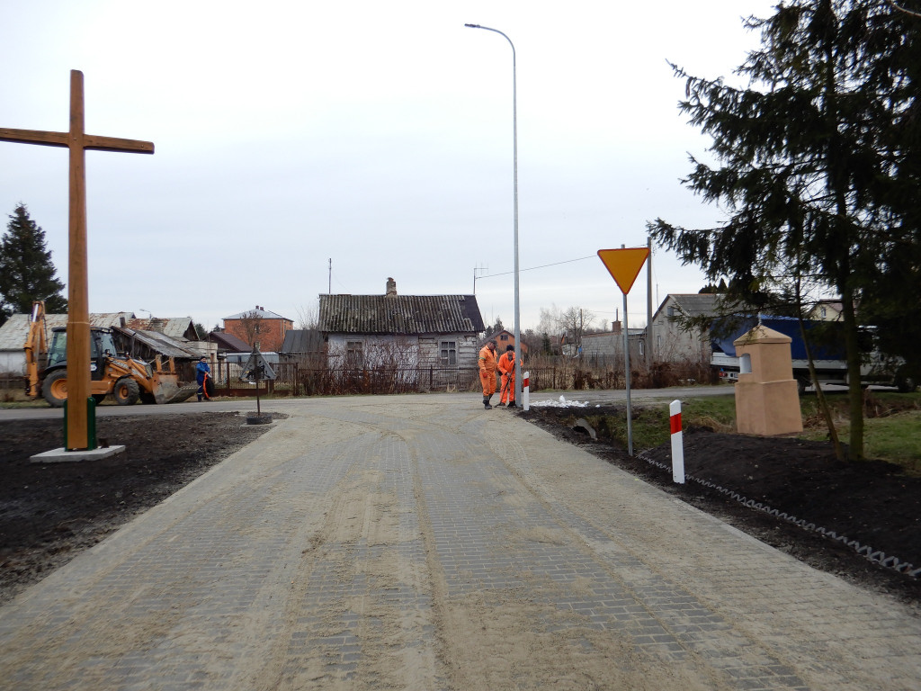 Przebudowa ul. Strażackiej w Wohyniu zakończona