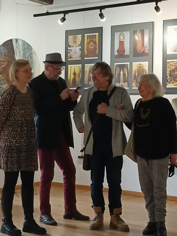 Wystawa rzeźb Mariana Korczyka w Kazimierzu Dolnym