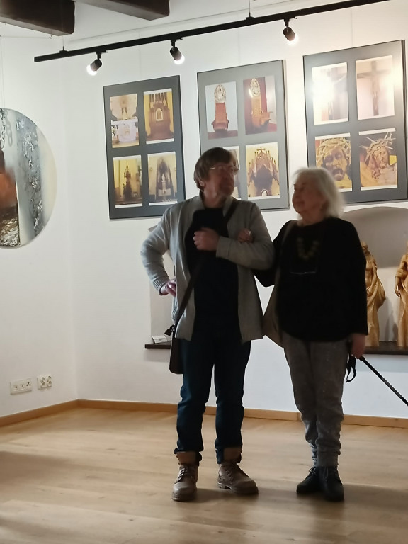Wystawa rzeźb Mariana Korczyka w Kazimierzu Dolnym