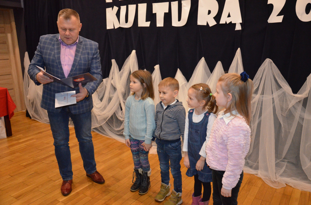 Rozdanie nagród w konkursie kolęd w Ulanie