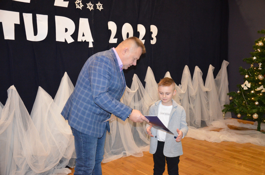 Rozdanie nagród w konkursie kolęd w Ulanie