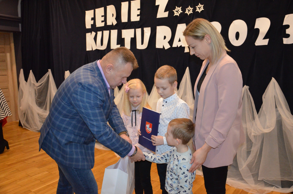 Rozdanie nagród w konkursie kolęd w Ulanie