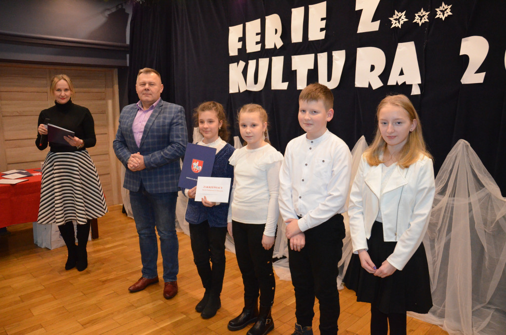 Rozdanie nagród w konkursie kolęd w Ulanie
