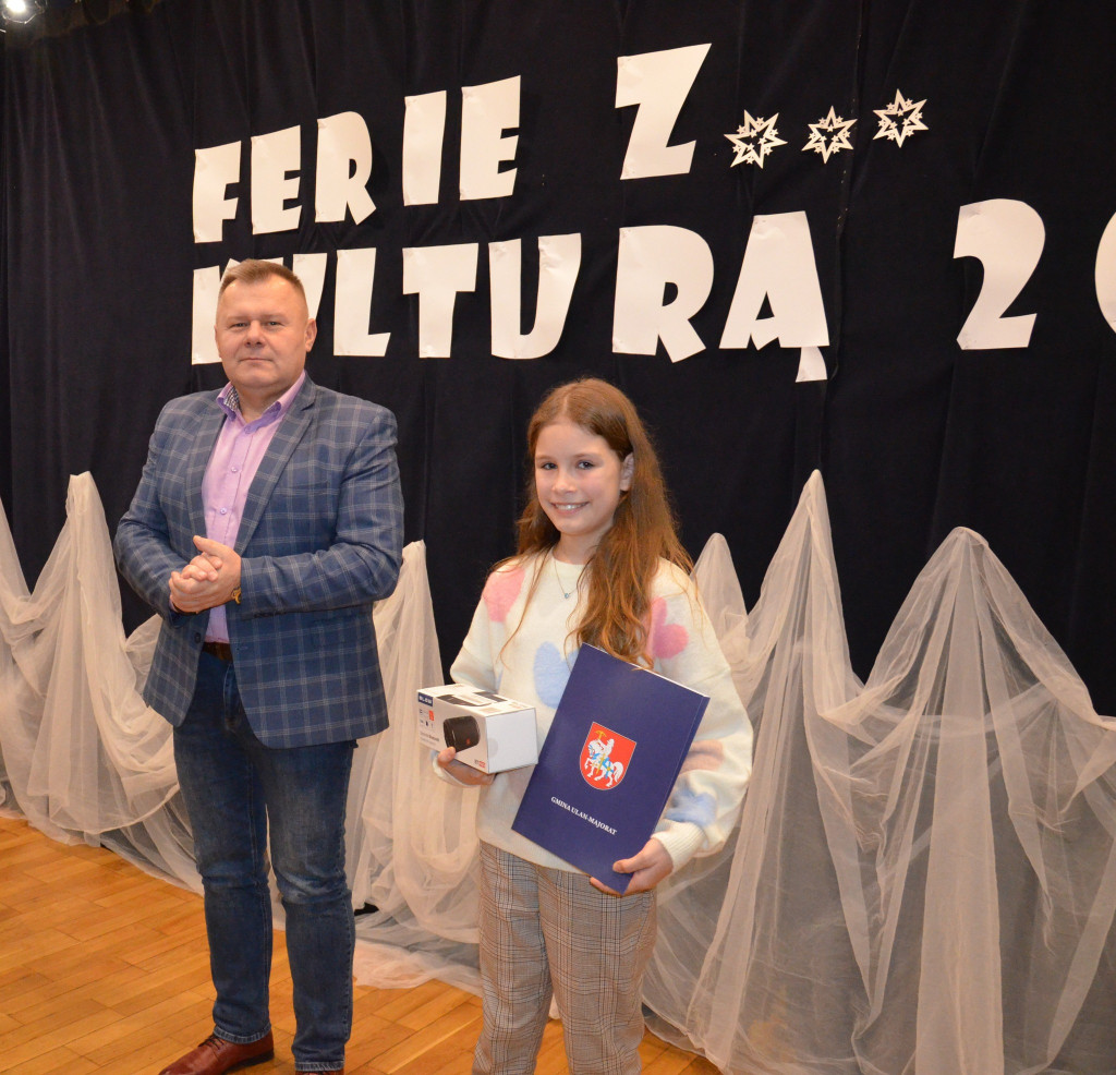 Rozdanie nagród w konkursie kolęd w Ulanie