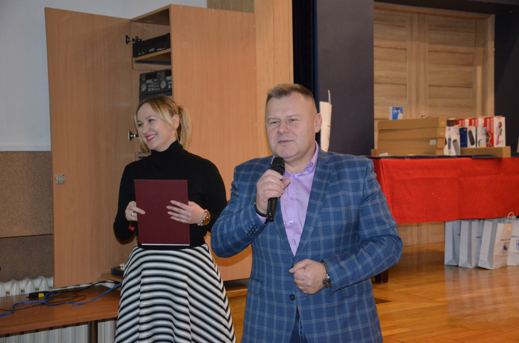 Rozdanie nagród w konkursie kolęd w Ulanie