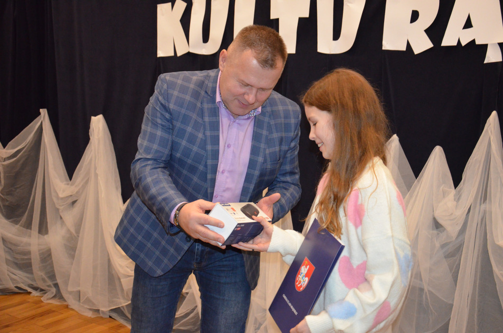 Rozdanie nagród w konkursie kolęd w Ulanie