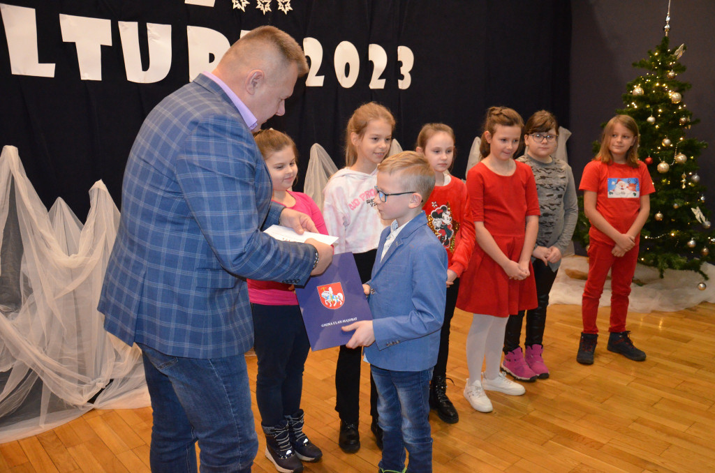 Rozdanie nagród w konkursie kolęd w Ulanie