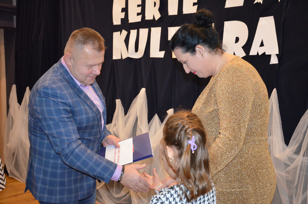 Rozdanie nagród w konkursie kolęd w Ulanie