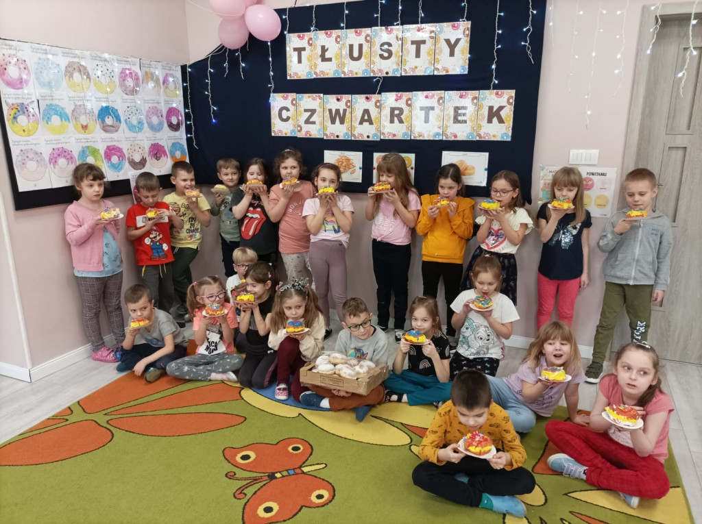 Tłusty Czwartek w przedszkolu 