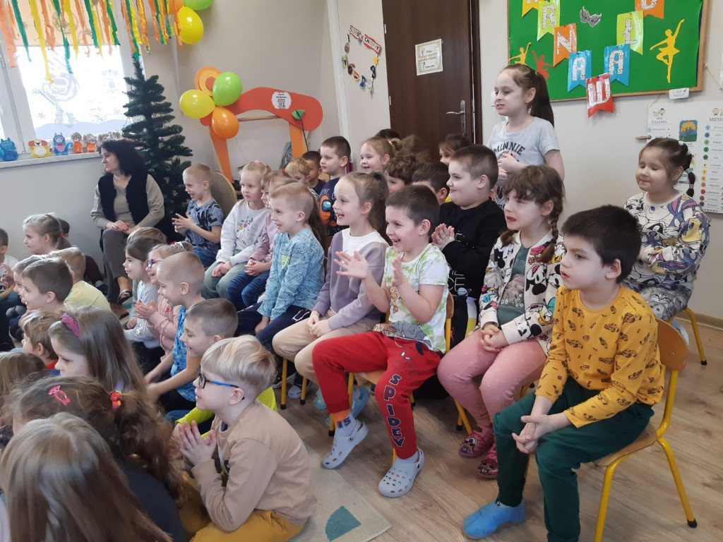 Przedstawienie w przedszkolu 