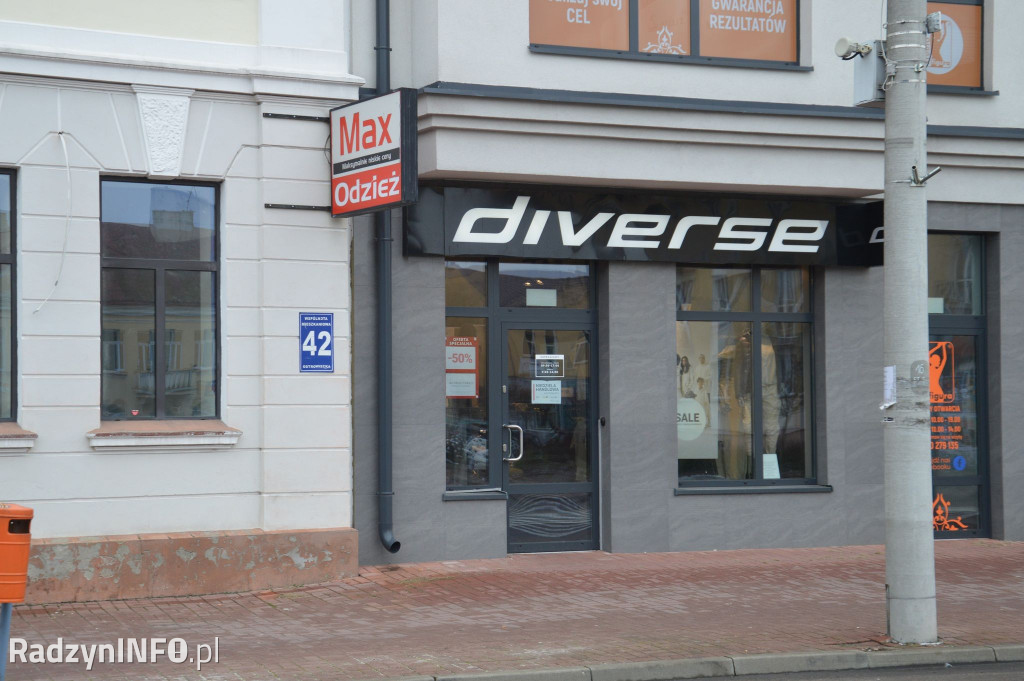 Miejsca po kioskach w Radzyniu