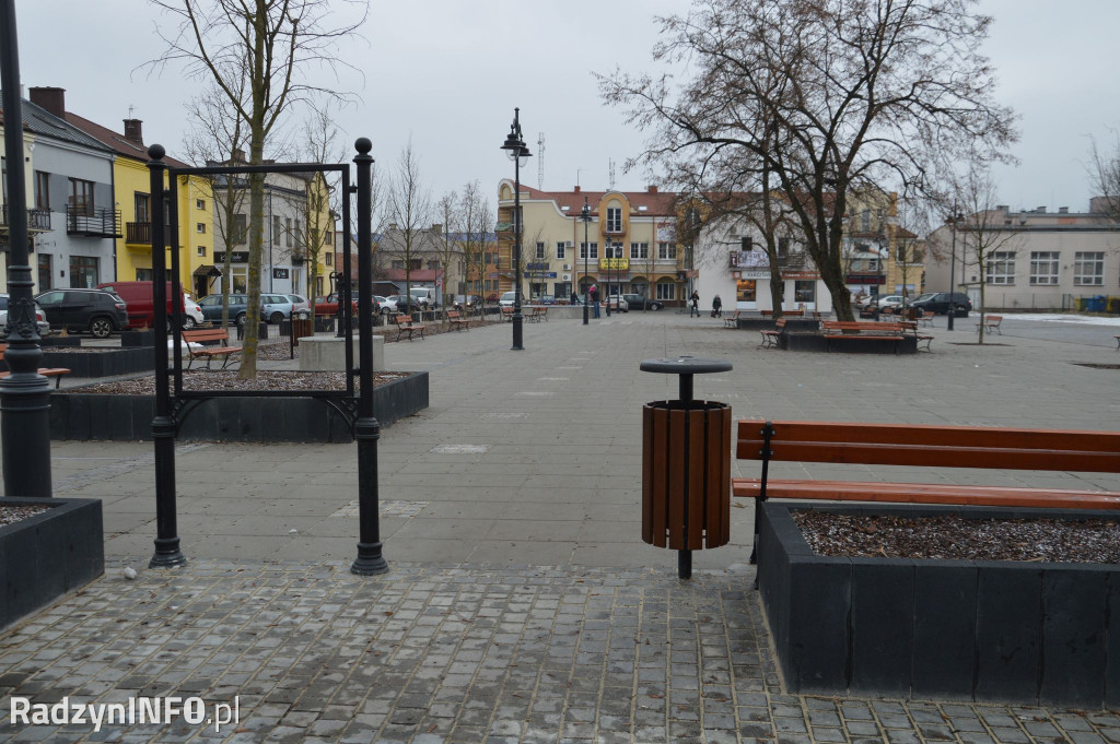 Miejsca po kioskach w Radzyniu