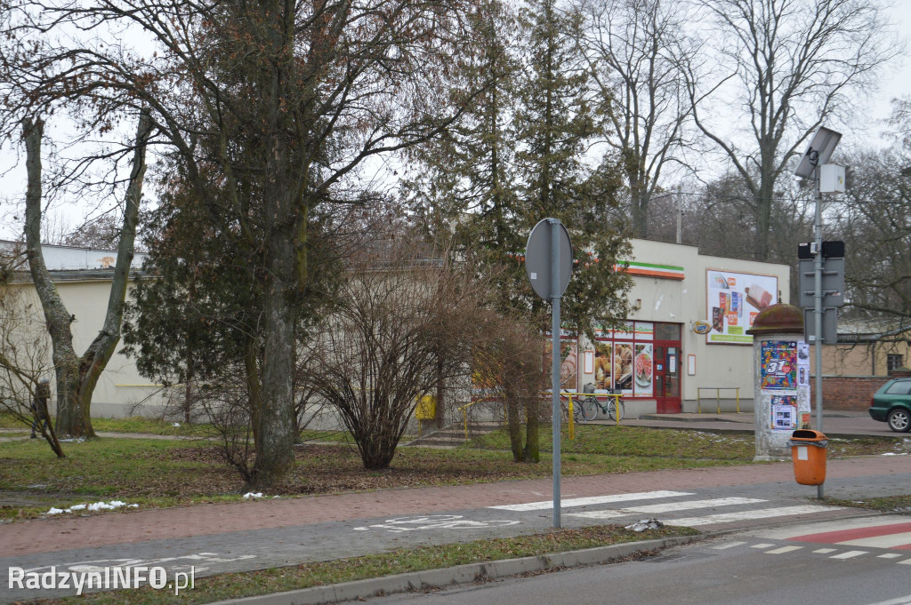 Miejsca po kioskach w Radzyniu