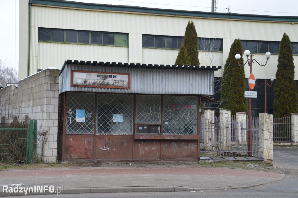 Miejsca po kioskach w Radzyniu