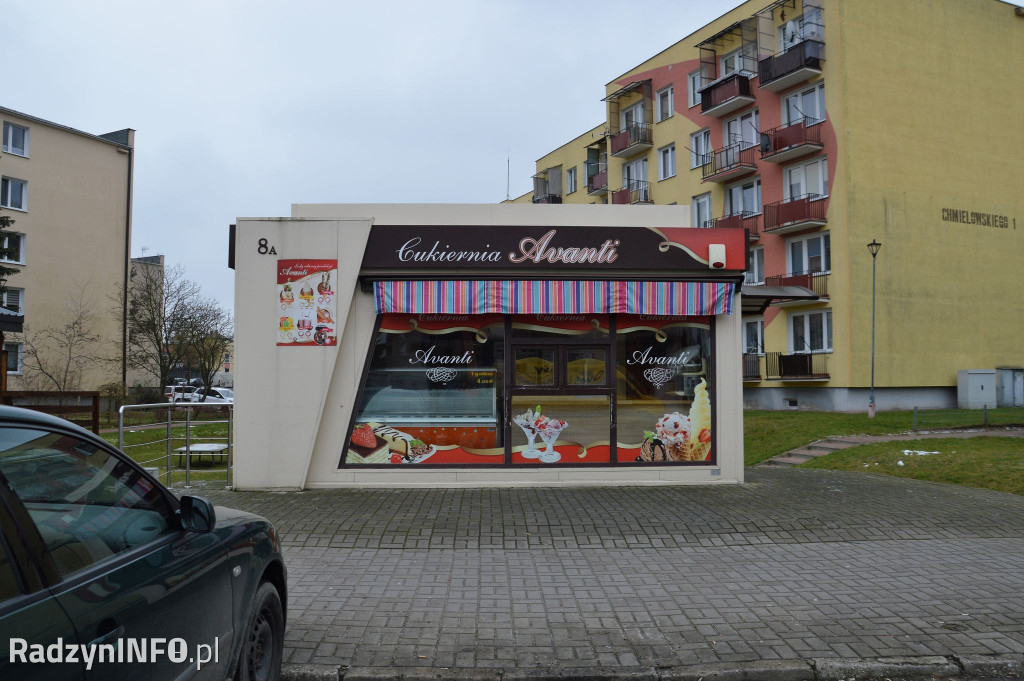 Miejsca po kioskach w Radzyniu