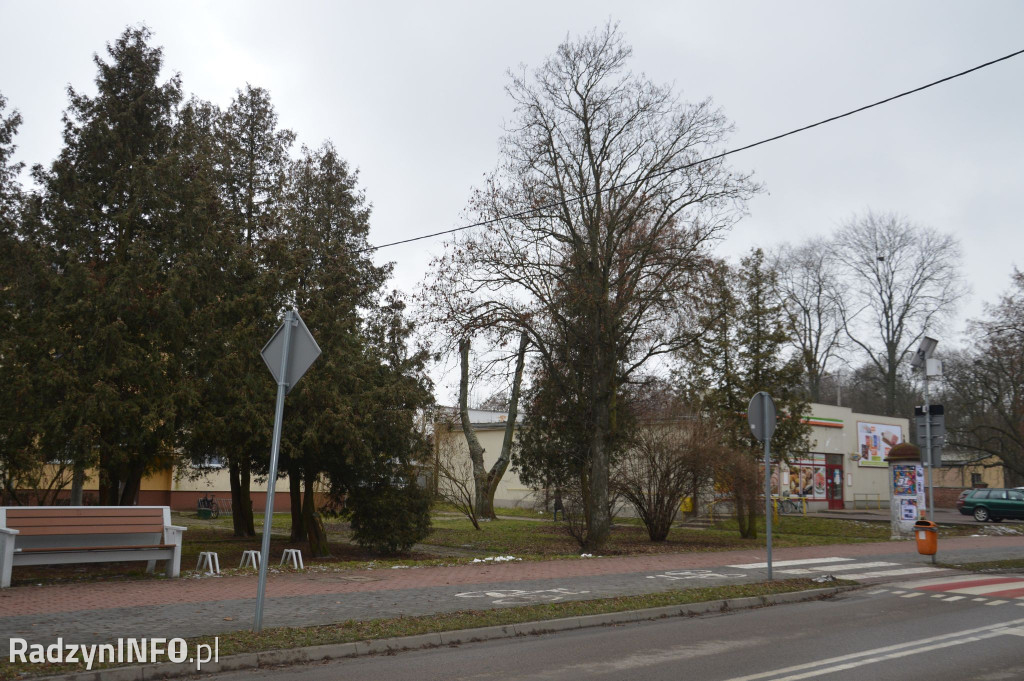 Miejsca po kioskach w Radzyniu