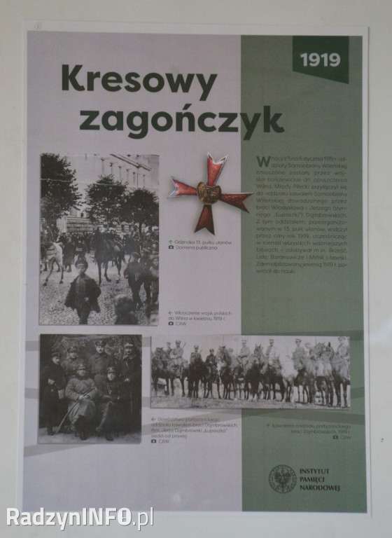 Wystawa poświęcona Witoldowi Pileckiemu w Radzyniu
