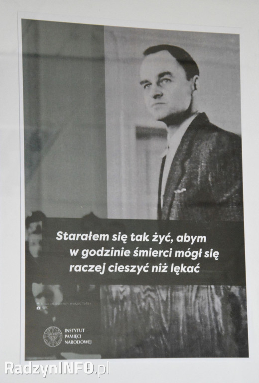 Wystawa poświęcona Witoldowi Pileckiemu w Radzyniu