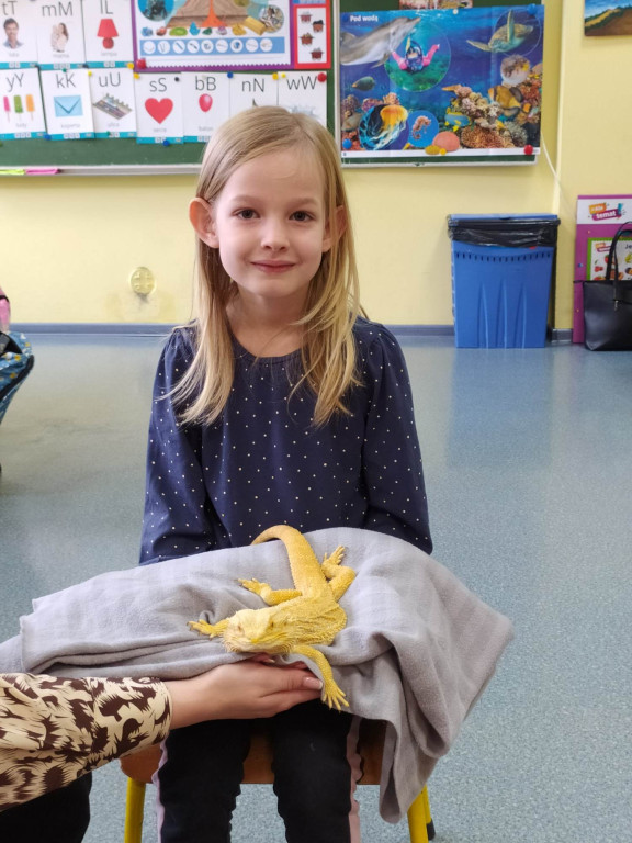 Żywa lekcja przyrody z gadami w Wohyniu