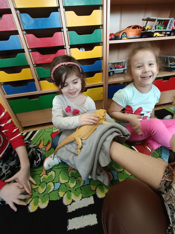 Żywa lekcja przyrody z gadami w Wohyniu