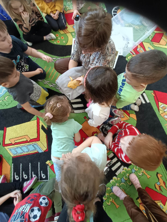 Żywa lekcja przyrody z gadami w Wohyniu