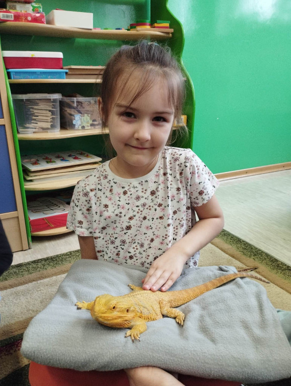 Żywa lekcja przyrody z gadami w Wohyniu