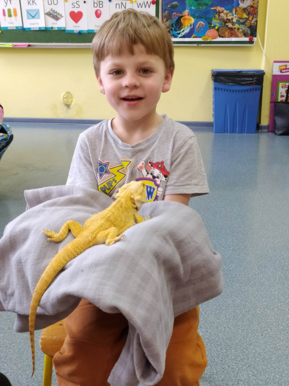 Żywa lekcja przyrody z gadami w Wohyniu